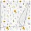 Пелюшки фланелеві Cosas Snail 100х120 см (FlannelDiapers_SnailMushroomsOrange_100x120) - мініатюра 1
