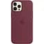Оригінальний силіконовий чохол Apple Silicone Case MagSafe для iPhone 12 Pro Max (6.7") Plum (MHLA3ZE/A) - мініатюра 3