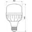 LED лампа Titanum A80 20W E27 6500К (TL-HA80-20276) - мініатюра 3