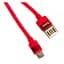 Кабель USB на microUSB Hoco U55 Outstanding двосторонній 120 см червоний - мініатюра 1