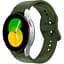 Ремешок для Samsung Galaxy Watch 4 40mm - зеленый ширина крепления 20мм силикон Watchbands Color Angle (W29-7WB39441171) - миниатюра 1