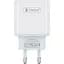 Зарядний пристрій Celebrat C-N3 12W 2USB + MicroUSB Cable White - мініатюра 1