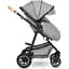 Коляска універсальна 3в1 Lionelo Amber Grey Stone, сіра (LO-AMBER GREY STONE (3in1)) - мініатюра 2