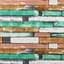 Самоклеющаяся декоративная 3D панель Sticker Wall 700x700x5мм Мятное дерево 057 SW-00000238 - миниатюра 1