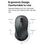 Миша комп'ютерна Baseus F02 Ergonomic Wireless Mouse black - мініатюра 6