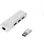 Розгалужувач USB 3.0 Digitus DA-70250-1 Hub, 3-port і мережевий адаптер Gigabit - мініатюра 1