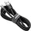 Кабель микросб длинный 3 метра Baseus Cafule microUSB усиленный - миниатюра 1