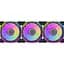 Комплект вентиляторів Darkflash INF24 3 in 1 Black (INF24 3IN1(PWM) black) - мініатюра 1