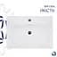 Раковина підвісна Qtap Nando LT 610х420х140 White з донним клапаном QT12112173WN47326 - мініатюра 4