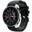 Силіконовий ремінець Watchbands для Samsung Galaxy Watch 46mmS3 - чорнийширина кріплення 22мм (WB742266) - мініатюра 1