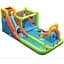 Надувний водний дитячий центр Costway Park Bounce House з гіркою (без вентилятора) - мініатюра 3