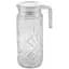 Графін скляний з пластиковою кришкою 1000ml MS-2689 - мініатюра 1