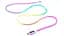 Кабель REAL-EL USB Type-C - Lightning (M/M), 1 м, Rainbow (EL123500054) - миниатюра 2