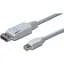 Кабель Digitus miniDisplayPort to DisplayPort (AM/AM) 1.0m, white (AK-340102-010-W) - миниатюра 1