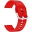 Ремешок DK CDK для Globex Smart Watch Me Pro "L" 20mm Silicone Sport Band Classic (09651) (red) - миниатюра 1