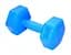 Гантель композитна PowerPlay 4124 Hercules 3 кг Синя 1 шт (PP_4124_3kg) - мініатюра 2