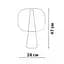 Настольная лампа Friendlylight Dusk PD FL8029 - миниатюра 3