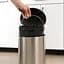 Ведро для мусора МVM с крышкой и педалью 20 л (BIN-16 20L SS) - миниатюра 6