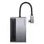 Адаптер USB Хаб Baseus Magic Multifunctional Type-C HUB with Retractable Clip Standard Edition CAHUB-DA0G - мініатюра 1
