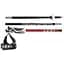 Палиці Leki Alpinestick S faltstock elox 130 cm 130 Чорний/Червоний (1052-637 6705 130) - мініатюра 1
