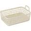 Кошик для зберігання Ardesto пластик PP 33x22x16.3 см 7 л бежевий (ARHC2507BG) - мініатюра 2