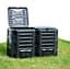 Компостер садовий Prosperplast MODULE COMPOGREEN 800 л, чорний - мініатюра 3