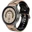 Ремінець для Samsung Galaxy Watch 5 Pro 45mm - бежево-чорний ширина кріплення 20мм силікон Watchbands Scales (W19-9WB61211110) - мініатюра 1