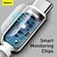 Кабель Baseus Display Fast Charging Cable USB to Type-C 5A 1m CATSK-02 White - мініатюра 9