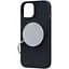 Чохол-накладка Njord Suede MagSafe Case Black для iPhone 15 (NA51SU00) - мініатюра 3