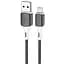 Дата кабель Borofone BX79 USB to MicroUSB (1m) Чорний - мініатюра 1