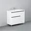 Тумба підлогова AM.PM X - Joy 100 см правостороння з умивальником (M85-FSR10036-WC10036WG38) - мініатюра 2