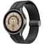 Ремешок для Samsung Galaxy Watch 4 40mm - черный ширина крепления 20мм силикон Watchbands Cls-black (W34-4WB39441171) - миниатюра 1