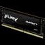 Оперативна пам'ять Kingston Fury 16GB SODIMM DDR4 3200MHz Impact Black (KF432S20IB/16) - мініатюра 1