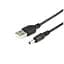 Кабель живлення USB to DC 3.5 1.0m 2A black Atcom (10035) - мініатюра 1