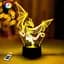 Нічник-світильник 3D Дракон 2 3DTOYSLAMP 25х17 см osv0001343 - мініатюра 1