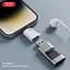 OTG-адаптер XO NB256A USB-A female to Lightning with lanyard Білий - мініатюра 2