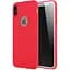 Чехол-накладка Toto Matte colorful TPU case iPhone X Red - миниатюра 1