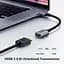 Кабель Ugreen Mini HDMI штекер to HDMI 2.0 разъем 4K 60Hz 25CM Space Gray Aluminum Shell Braided (90593) - миниатюра 5