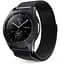 Ремінець BeWatch міланська петля для Samsung Galaxy Watch 42 мм Чорний (1010201.3) - мініатюра 1