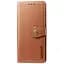 Шкіряний чохол-книжка GETMAN Gallant (PU) для Samsung Galaxy A15 4G/5G / M15 5G Коричневий - мініатюра 1