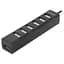USB-Хаб Defender USB Hub Quadro Swift 7-port USB2.0 пасивний, чорний (83203) - мініатюра 1