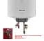 Водонагреватель Mixxus EWH-08100 ROUND DRY 100 л, 2 кВт, сухой ТЭН, вертикальный, цилиндрический, белый (WH0610) - миниатюра 2