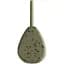 Грузило Brain In-Line Flat Lead 110g 2шт/уп Green - миниатюра 1