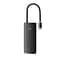USB Хаб Baseus Lite Series 6-Port Type-C HUB Docking Station Type-C to HDXiaomi+USB3.0*2+PD+TF WKQX050101 Black - мініатюра 1
