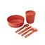 Набір посуду Sea To Summit Passage Dinnerware Set, 1P, 6 Piece Помаранчевий - мініатюра 1