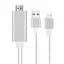 Конвертер Lighting (тато) на HDMI (тато) 1.8 м White MHL 4K/2K - мініатюра 1