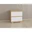 Тумба приліжкова Moreli Forte Alicia 502x535x390 мм дуб крафт білий (id27-0000-b7-kraft-white) - мініатюра 1