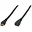 Кабель Digitus HDMI (M/F), High speed/Ethernet, 3м, чорний teh0013644 - мініатюра 1