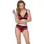 Трусики с широкой резинкой и кружевом Passion Panties ed/black L - миниатюра 4