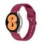 Ремінець для Samsung Galaxy Watch 5 40mm - темно-червоний ширина кріплення 20мм силікон Watchbands Galaxy OneLine (W42-2WB38780899) - мініатюра 2